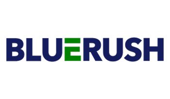 Logo with blue and green letters spelling 'LUERUS'.