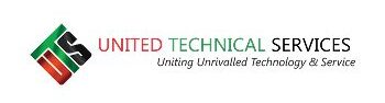 Logo featuring the words 'United Technical S' in red and green.