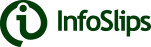 Logo of InfoShips with a green info icon and text.